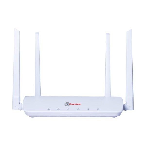 Trueview Wireless Router 4G Mobile Sim Based Router with Four Antenna, Output 4G/2.4Ghz, Plug and Play, Ideal for NVR, DVR, WiFi Camera,All 4G Sim Card Support - Image 4