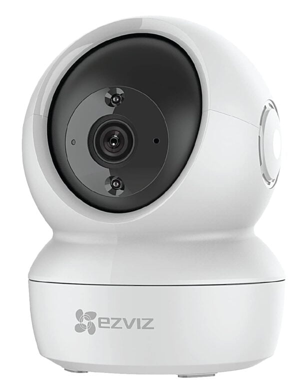 EZVIZ by Hikvision | Full HD Smart WiFi Home Camera | Child/Pet Security | AI Motion Detection | Enhanced Night Vision | 2-Way Audio | 360° Pan/Tilt | SD Card Slot Upto 256GB |Alexa & OK Google|C6N